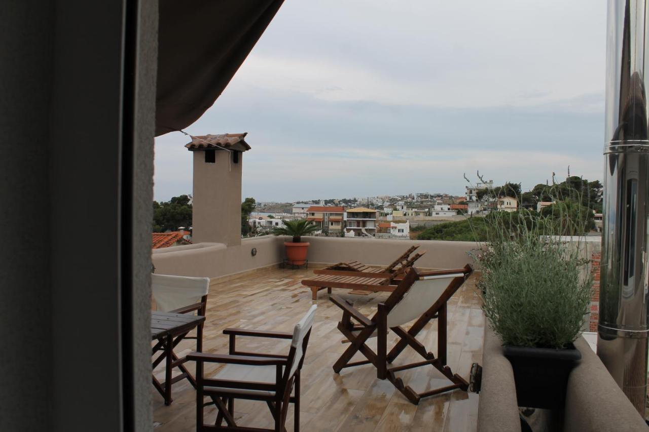 Sea View Apartment 15 Min From Athens Airport Néa Mákri Exterior photo