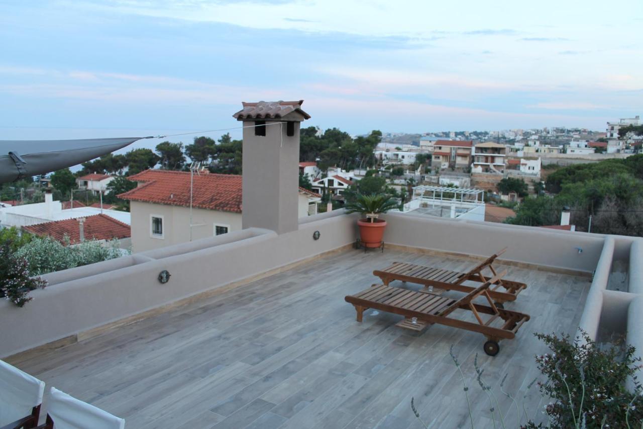 Sea View Apartment 15 Min From Athens Airport Néa Mákri Exterior photo