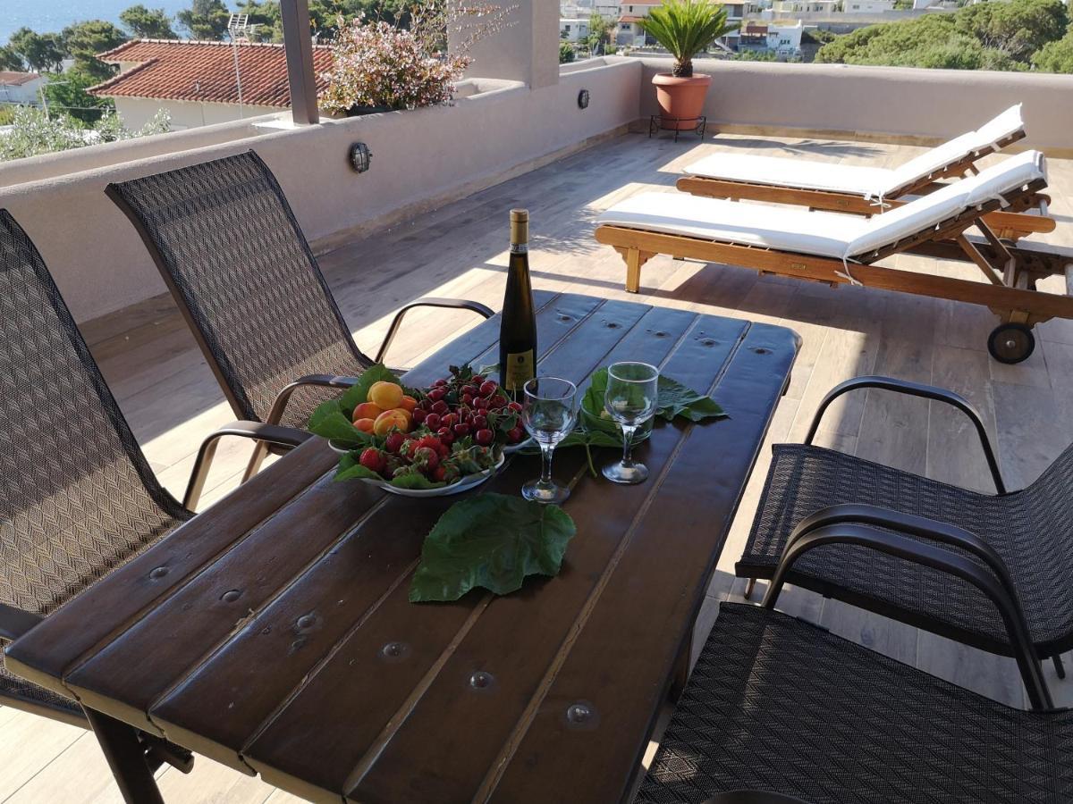 Sea View Apartment 15 Min From Athens Airport Néa Mákri Exterior photo