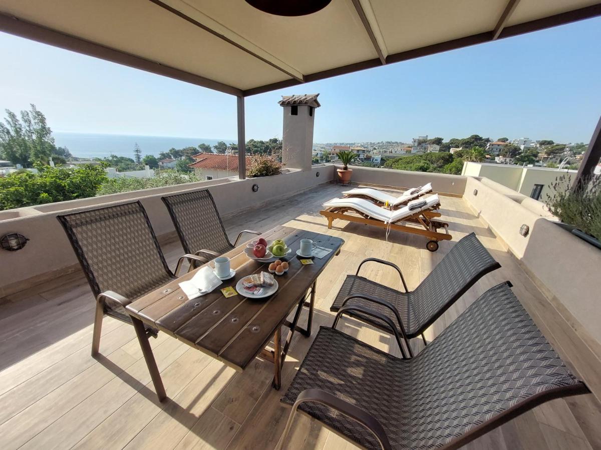 Sea View Apartment 15 Min From Athens Airport Néa Mákri Exterior photo
