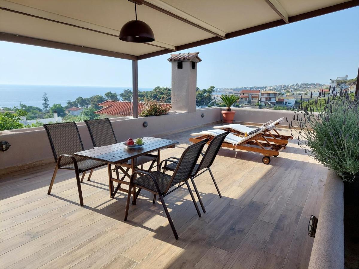 Sea View Apartment 15 Min From Athens Airport Néa Mákri Exterior photo